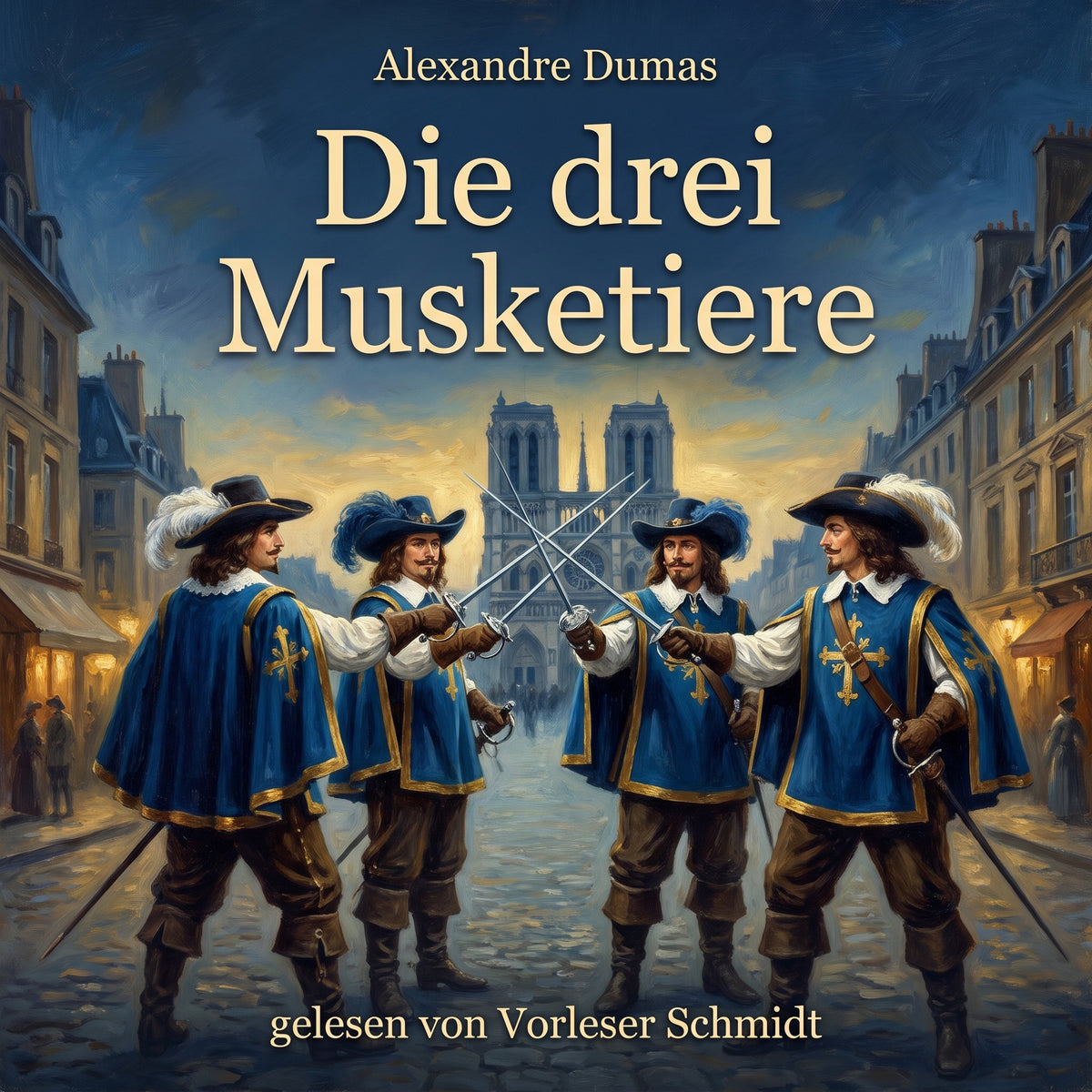 Die drei Musketiere – Hörbuch-Cover